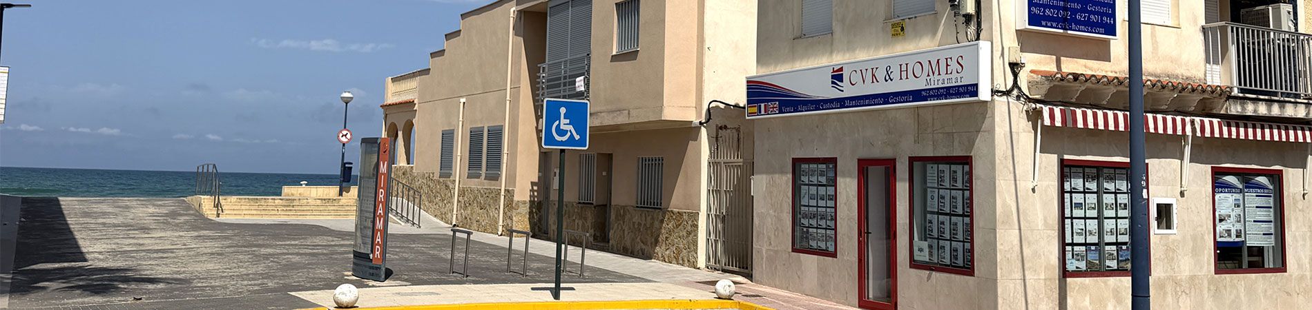 Contacta con nosotros o visítanos en nuestra oficina. CVK & HOMES en Miramar